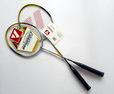WS0303 metal badminton racket (pair)